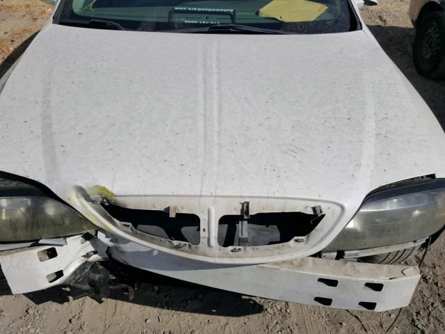 1LNHM86SX3Y698780 - 2003 LINCOLN LS WHITE photo 7