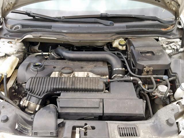 YV1MK672582057195 - 2008 VOLVO C30 T5 SILVER photo 7