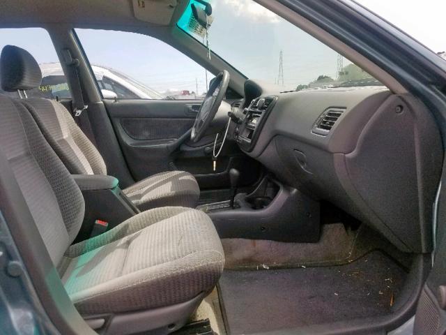 2HGEJ661XYH583983 - 2000 HONDA CIVIC BASE 蓝色 照片 5