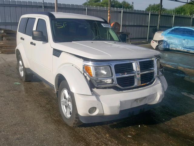 1D8GU58K68W219349 - 2008 DODGE NITRO SLT WHITE photo 1