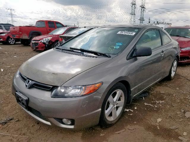 2HGFG11988H514695 - 2008 HONDA CIVIC EXL 灰色 照片 2