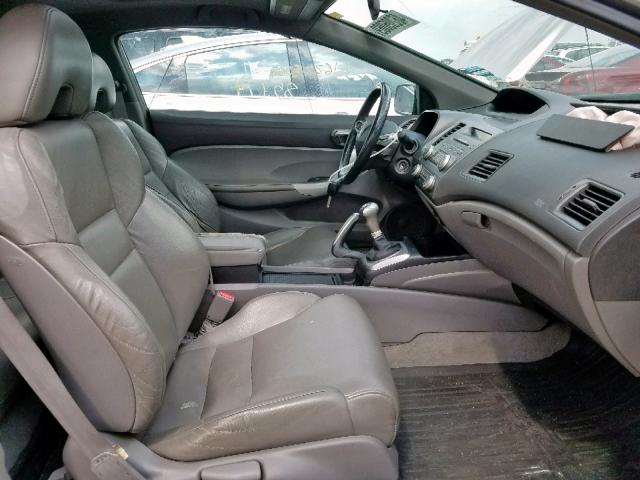 2HGFG11988H514695 - 2008 HONDA CIVIC EXL 灰色 照片 5