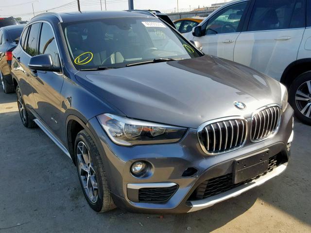 WBXHU7C3XJ5H40705 - 2018 BMW X1 SDRIVE2 GRAY photo 1