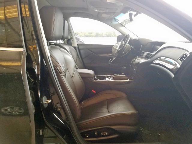 JN1BY1AP5BM323283 - 2011 INFINITI M37 BLACK photo 5