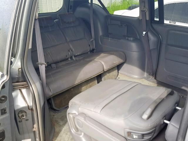 5FNRL38636B039409 - 2006 HONDA ODYSSEY EX BLUE photo 6