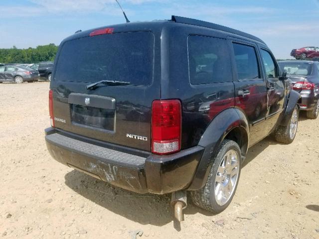 1D4PT4GK3BW602267 - 2011 DODGE NITRO HEAT BLACK photo 4