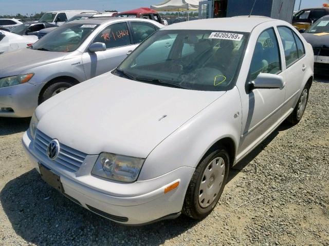 3VWRK69M92M019573 - 2002 VOLKSWAGEN JETTA GL WHITE photo 2