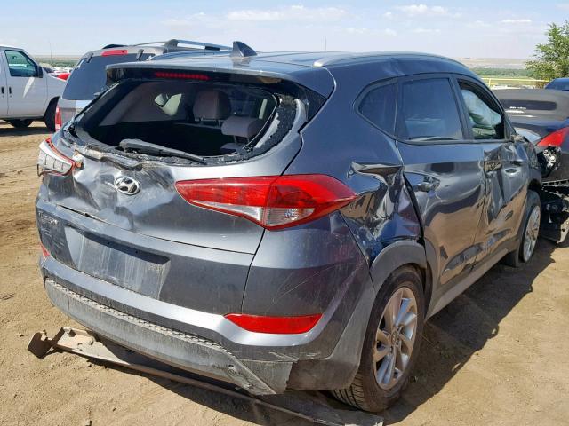 KM8J33A49JU681649 - 2018 HYUNDAI TUCSON SEL GRAY photo 4