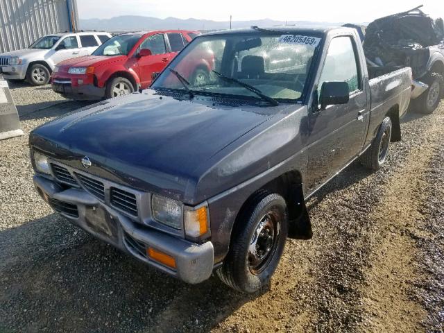 1N6SD11S0RC372126 - 1994 NISSAN TRUCK BASE GRAY photo 2