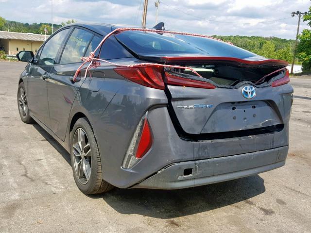 JTDKARFP0H3044394 - 2017 TOYOTA PRIUS PRIM 灰色 照片 3