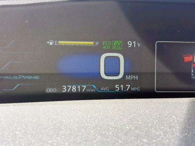 JTDKARFP0H3044394 - 2017 TOYOTA PRIUS PRIM 灰色 照片 8