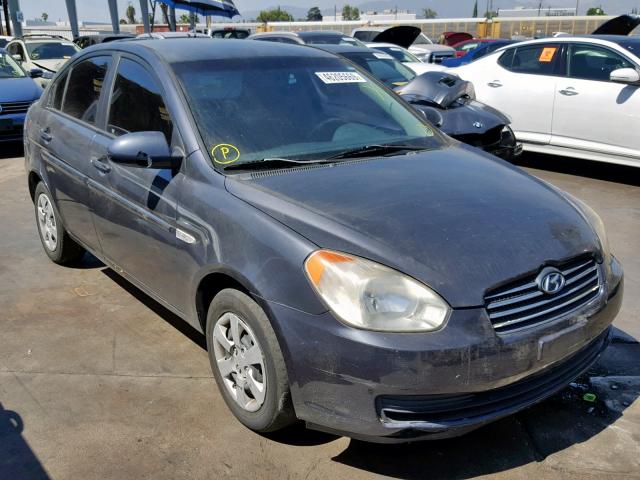 KMHCN46C47U085575 - 2007 HYUNDAI ACCENT GLS GRAY photo 1