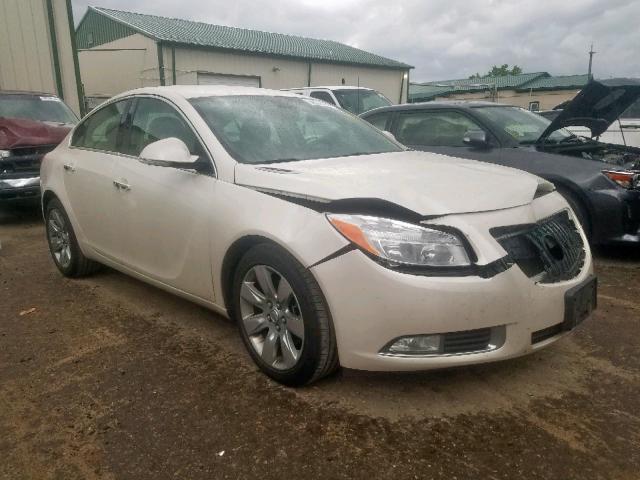 2G4GS5EVXC9200898 - 2012 BUICK REGAL PREM WHITE photo 1