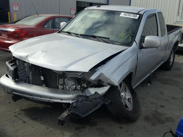 1GCESDF9XC8146103 - 2012 CHEVROLET COLORADO L SILVER photo 2