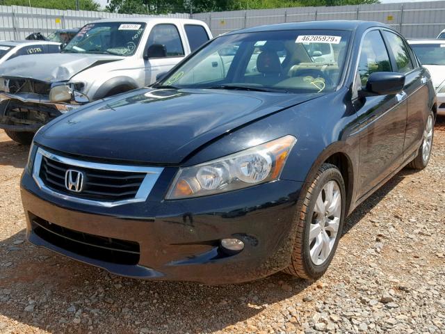 1HGCP3F89AA016072 - 2010 HONDA ACCORD EXL BLACK photo 2