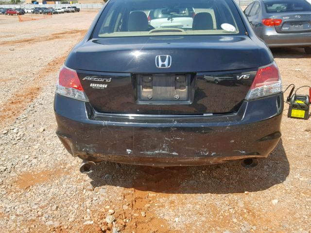 1HGCP3F89AA016072 - 2010 HONDA ACCORD EXL BLACK photo 9