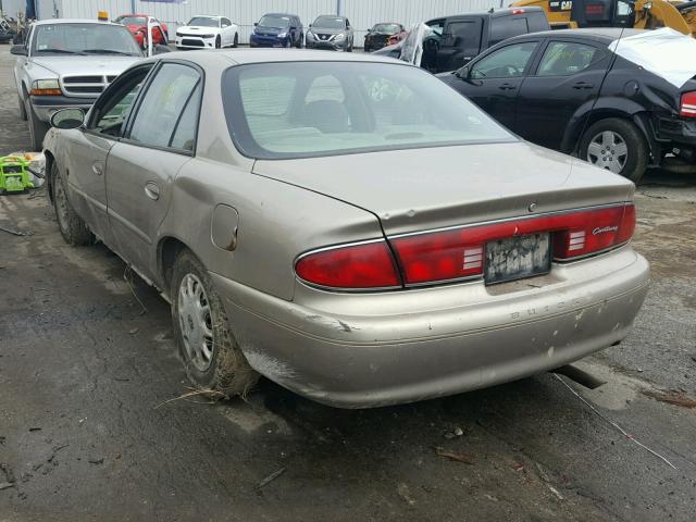 2G4WS52J231233406 - 2003 BUICK CENTURY CU TAN photo 3