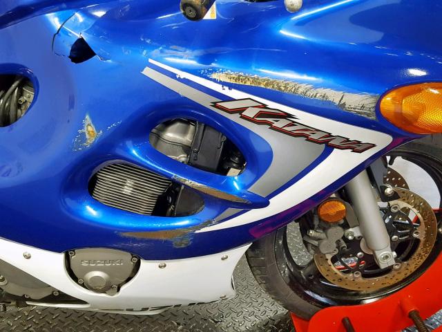 JS1GN79A762103718 - 2006 SUZUKI GSX600 F BLUE photo 17