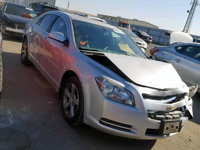 1G1ZC5E08CF304207 - 2012 CHEVROLET MALIBU 1LT SILVER photo 1