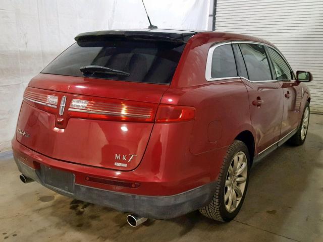 2LMHJ5AR2ABJ04614 - 2010 LINCOLN MKT RED photo 4