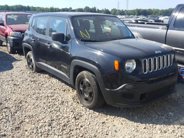 ZACCJAAT3FPB45920 - 2015 JEEP RENEGADE S BLACK photo 1