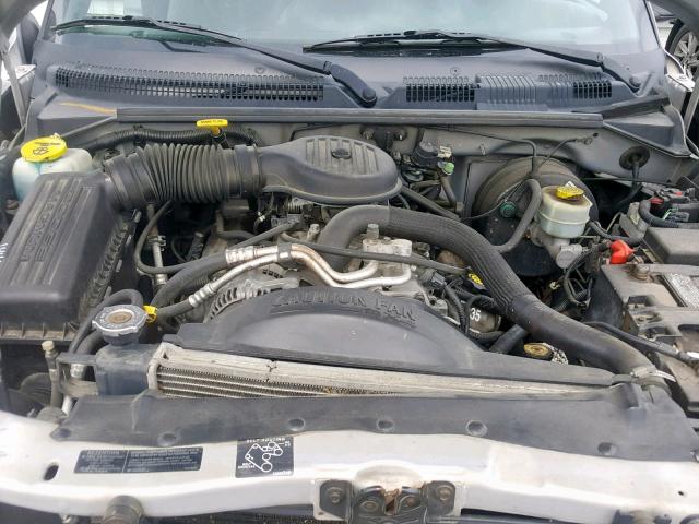 1B7GG22Y9XS174737 - 1999 DODGE DAKOTA SILVER photo 7