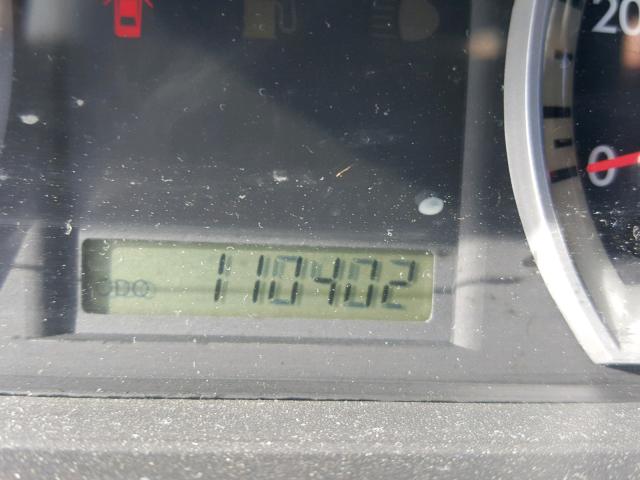 KL1TD5DE5AB070756 - 2010 CHEVROLET AVEO LS BLACK photo 8