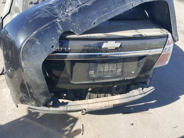 KL1TD5DE5AB070756 - 2010 CHEVROLET AVEO LS BLACK photo 9