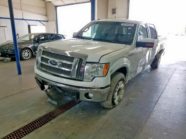 1FTFW1ET8CFC59256 - 2012 FORD F150 SUPER WHITE photo 2