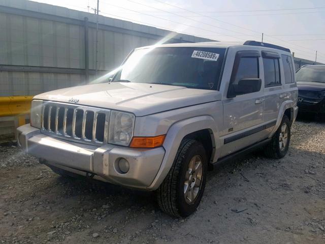 1J8HH48K07C691623 - 2007 JEEP COMMANDER ვერცხლისფერი ფოტო 2