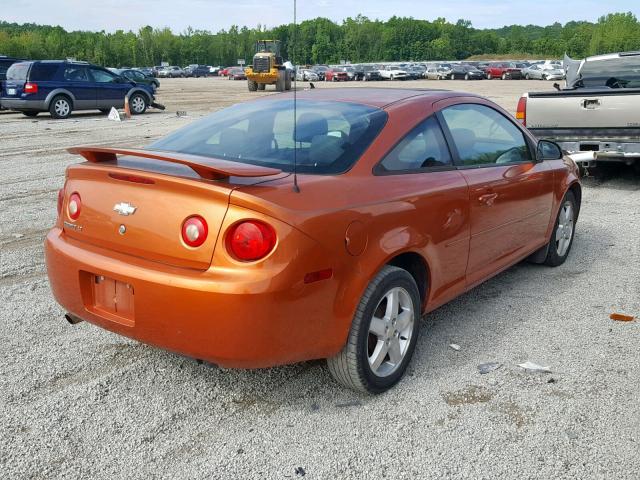 1G1AL15F067876977 - 2006 CHEVROLET COBALT LT ORANGE photo 4