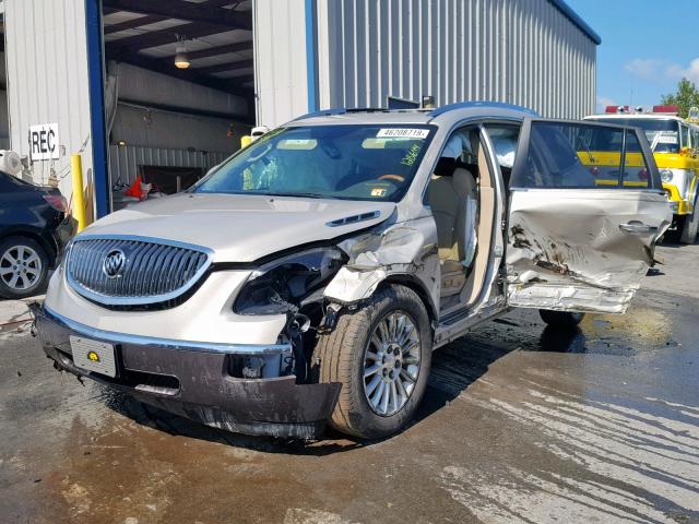 5GAKVCED0CJ218690 - 2012 BUICK ENCLAVE BEIGE photo 2