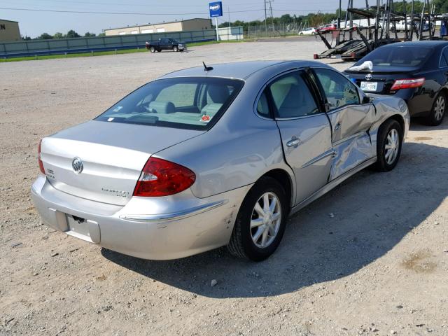 2G4WD582561252207 - 2006 BUICK LACROSSE C SILVER photo 4