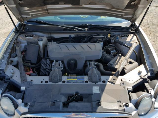 2G4WD582561252207 - 2006 BUICK LACROSSE C SILVER photo 7