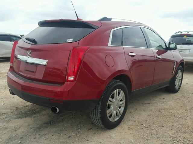 3GYFNAEY7AS644860 - 2010 CADILLAC SRX LUXURY RED photo 4