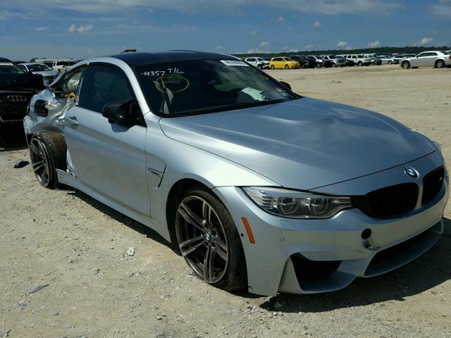 WBS3R9C5XFK334086 - 2015 BMW M4 SILVER photo 1