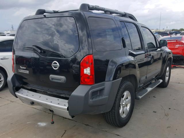 5N1AN0NU2DN819775 - 2013 NISSAN XTERRA X BLACK photo 4