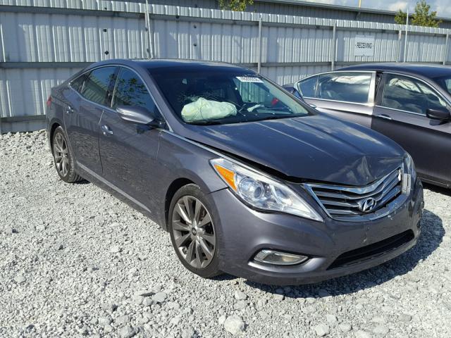 KMHFH4JGXDA250542 - 2013 HYUNDAI AZERA GLS GRAY photo 1