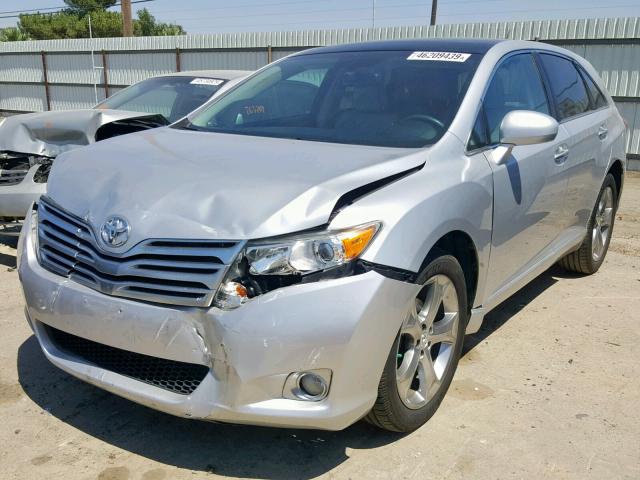 4T3ZK3BB9BU041517 - 2011 TOYOTA VENZA SILVER photo 2