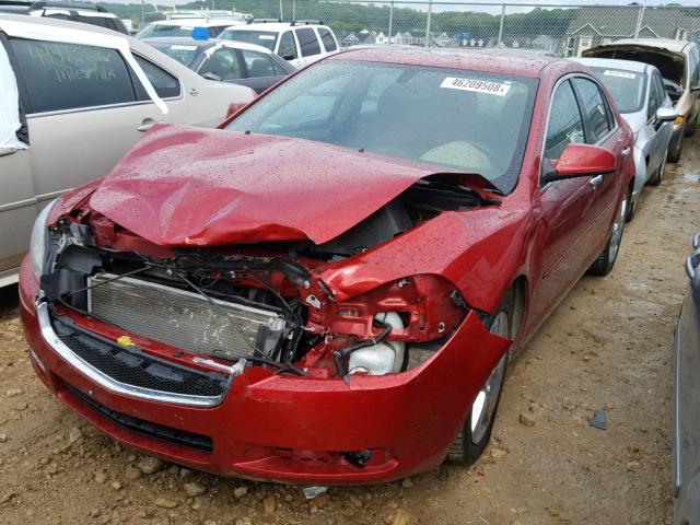 1G1ZC5E00CF222696 - 2012 CHEVROLET MALIBU 1LT RED photo 2