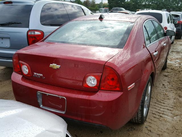 1G1ZC5E00CF222696 - 2012 CHEVROLET MALIBU 1LT RED photo 4