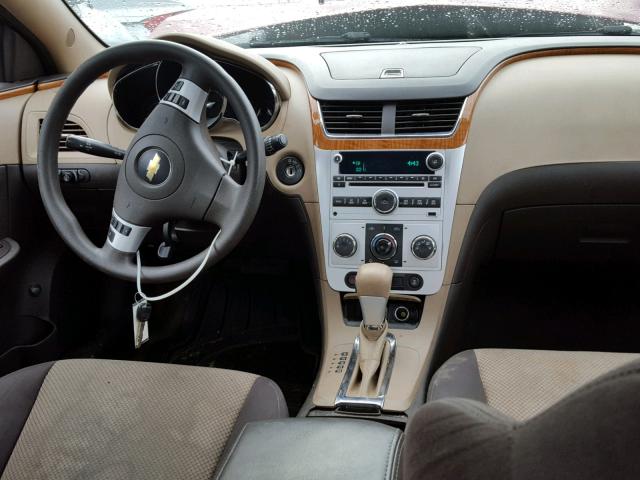 1G1ZC5E00CF222696 - 2012 CHEVROLET MALIBU 1LT RED photo 9