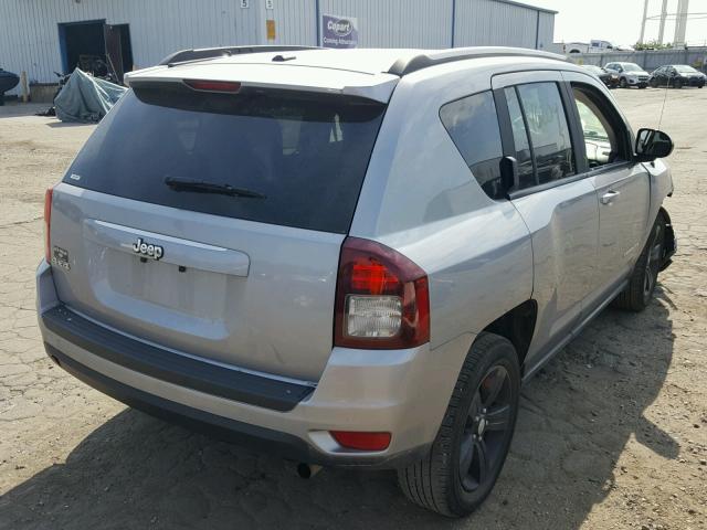 1C4NJDBB2GD617668 - 2016 JEEP COMPASS SP ნაცრისფერი ფოტო 4