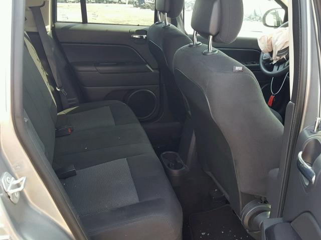 1C4NJDBB2GD617668 - 2016 JEEP COMPASS SP ნაცრისფერი ფოტო 6