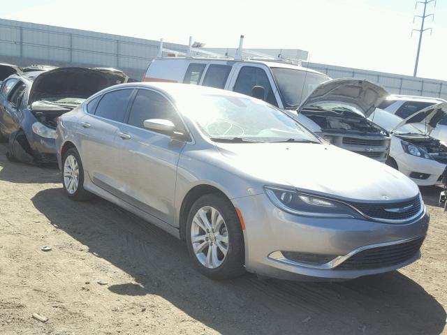 1C3CCCAB1GN151162 - 2016 CHRYSLER 200 LIMITE SILVER photo 1