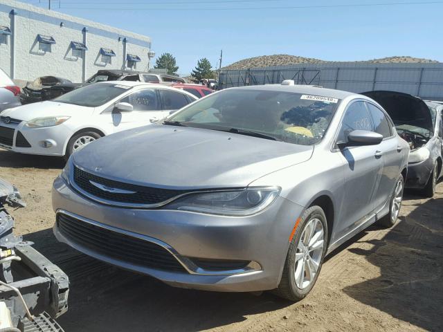 1C3CCCAB1GN151162 - 2016 CHRYSLER 200 LIMITE SILVER photo 2