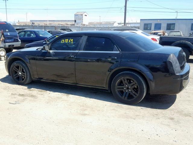 2C3KA43R47H894411 - 2007 CHRYSLER 300 BLACK photo 9