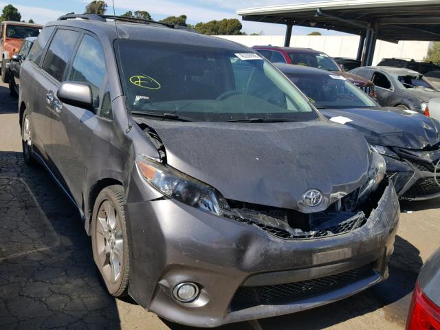 5TDXK3DC8DS304954 - 2013 TOYOTA SIENNA SPO CHARCOAL photo 1