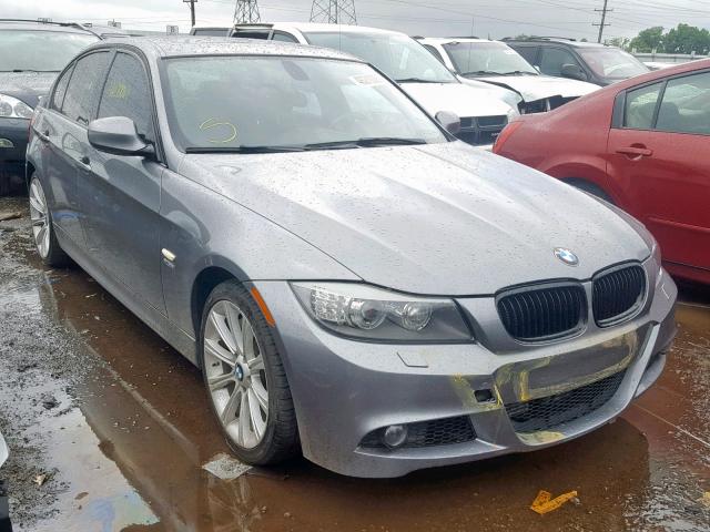 WBAPL5C56BA921529 - 2011 BMW 335 XI GRAY photo 1