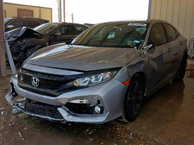 SHHFK7H45JU210597 - 2018 HONDA CIVIC SPOR SILVER photo 2